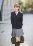【现货】kyouko JK制服 日本学生西服绀色 女式西装 轻音少女同款