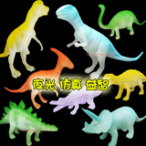 仿真动物玩偶 8只夜光恐龙玩具12生肖仿真 静态动物模型 儿童玩具
