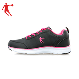 乔丹女鞋2015新品运动鞋跑步鞋舒适防滑耐磨防水百搭潮黑色运动鞋