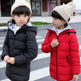 反季促销 2016秋冬季新款女童中长款羽绒棉服韩版中大童加厚外套