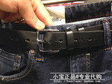 JJ/杰克琼斯 专柜代购 男黑色牛皮革针式腰带皮带215177001
