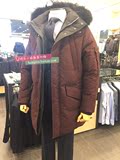 直邮 ZIOZIA 韩国专柜代购 15冬款男酒红色保暖羽绒服 DZV4FP1102