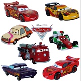 Cars2 正版迪士尼汽车总动员 散装9款玩具车模 麦昆 警长 合金