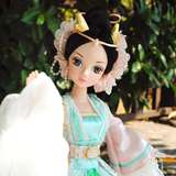 芭芘洋娃娃中国可儿娃娃9059龙女可儿古装衣服仙子关节体女孩玩具