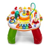 谷雨学习桌多功能早教双语游戏桌 益智玩具台 宝宝游戏桌 1-3岁