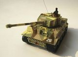 长城无线电动充电遥控迷你坦克1：72德国虎式坦克战车玩具模型