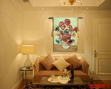 比利时挂毯 壁挂壁毯 欧式布艺油画装饰 世界名画 梵高向日葵