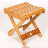 包邮楠竹折叠凳可折叠方凳简易餐凳便携实木小户型凳子户外纳凉凳