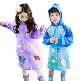韩国kk树儿童雨衣男童雨鞋套装女童雨衣宝宝雨衣防水透气小孩雨披