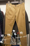 SELECTED思莱德15年新款休闲长裤正品代购415326042122 415326042