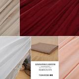 外贸贡缎提花纯棉床单 定做纯色1.2 1.5 1.8米单双人单件全棉床单