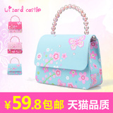 精灵城堡韩版女童生日礼物女孩包包儿童斜挎包包公主可爱包手提包