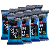 【天猫超市】韩国进口东远原味海苔24g/包 即食海苔 寿司海苔