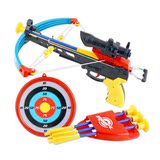 箭射箭玩具 十字弩射击弓箭玩具 复合男孩射击套装带箭靶儿童弓