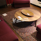17温馨宜家IKEA奥斯德长绒地毯纯天然羊毛地毯卧室客厅地毯多色