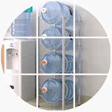 饮水机纯净水水桶架桶装水支架四层陈列架纯净水桶放置架子收纳架
