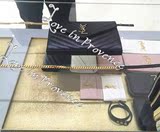 法国专柜代购直邮 YSL/圣罗兰女士信封链条斜纹手拿包/手提包多色