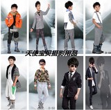 时尚潮流最新款韩版儿童摄影服装批发影楼大男孩艺术写真拍照照相