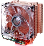 超频三红海至尊版 散热器风扇 1155纯铜热管温控 压AMD八核推土机