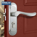 荣力斯门锁不锈钢室内卧室房门锁卫生间单舌门锁简约实木执手锁具
