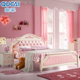 儿童家具儿童床女孩1.2米1.5女孩公主床单人实木床韩式床卧室套房