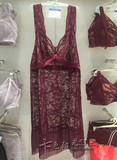 爱慕专柜正品代购 16新款蕾丝性感短款吊带睡裙AM420251原价680