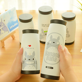 韩国创意可爱卡通龙猫大肚杯不锈钢保温杯男女士儿童保暖瓶水杯子