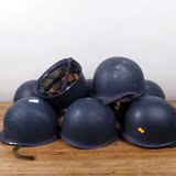 热卖古董老物件世界大战 二战纪念品 M1头盔 军事战争古董收藏 原