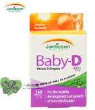 代购加拿大产 健美生Jamieson维生素D3维D滴剂Ddrop婴儿补钙必备