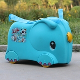 宝宝行李箱 儿童行李箱可坐可骑 儿童旅行箱 宝宝旅行箱四色可选
