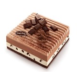 全国沈阳生日蛋糕长春冰激淋北京配送哈根达斯蛋糕 缤纷巧克力卷