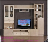 K270客厅电视柜影视墙组合酒柜液晶特价清仓家具大户型成套