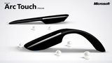 热卖微软ARC TOUCH Surface版 PRO3蓝牙4.0鼠标 无线磨砂折叠原装