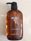 现货 日本熊野无硅弱酸性马油洗发水600ml孕妇可用防脱发