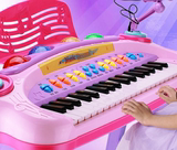 b61键儿童电子琴玩具可充电带麦克风34812岁初学者成人钢琴益智