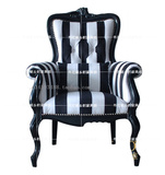 新古典欧式单人沙发椅简约现代时尚老虎椅客厅小户型休闲椅定制