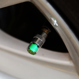 汽车轮胎压力 气压表 可视监测检测报警示器系统气帽 胎压帽四个