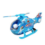 电动飞机模型3088带灯光音乐万向拆组装启趣儿童玩具批发厂家直销