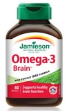 加拿大原装 Jamieson健美生 Omega-3 Brain孕妇专用鱼油 DHA 胶囊