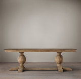 简约欧式法式复古实木家具水曲柳方长形餐桌北欧风情实木8人餐桌