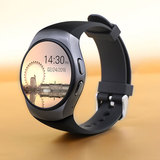 smart watch智能手表手机插卡电话成人金属防水圆形屏式苹果安卓