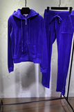 【DANS.TINY】高端原单jc原厂天鹅绒时尚休闲纯色运动套装高品质