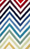 现代简约客厅地毯北欧宜家时尚地毯抽象腈纶晴纶地毯彩色条纹