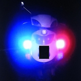摩托车12V爆闪红蓝电动车电瓶车爆闪灯改装前警灯警车巡逻频闪灯