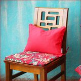 大红婚庆中式家具红木沙发餐椅垫坐垫可拆洗全棉海绵屁股垫可定制