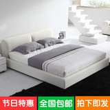 布床布艺床 双人床小户型可拆洗简约现代可定制上海包安装