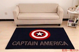 队长盾牌地毯圆形米字旗卧室客厅茶几个性电脑椅地垫包邮定制