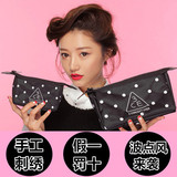新款化妆包韩国可爱女士洗漱包包大化妆品收纳包防水旅游小号包邮
