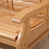 【装修季】促销现代中式组合德国榉木户型高档客厅组装实木沙发