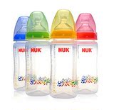 德国NUK彩色奶瓶 宽口/标准口 PP奶瓶 玻璃奶瓶300/240/150/110ml